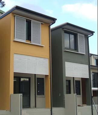 Fixed and operable screens