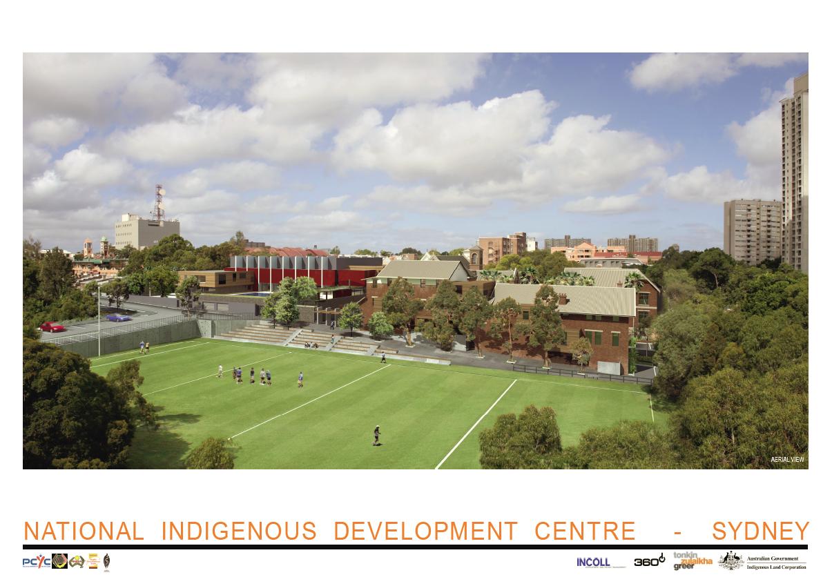 Aerial Photo montage of the NIDC from the West - 1st March 2007