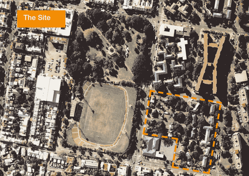 Area covered by Redevelopment